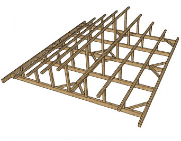 岐阜県山県市の自然派新築住宅･リフォームの株式会社フィデア｜屋根構造 在来工法｜